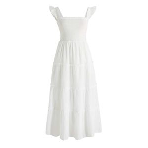 J.Crew Petites Ruffle MIDI Summer Dress